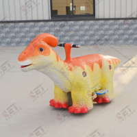 Dinosaure réaliste Ride-On pour les enfants Parfait pour les parcs à thème et les centres commerciaux