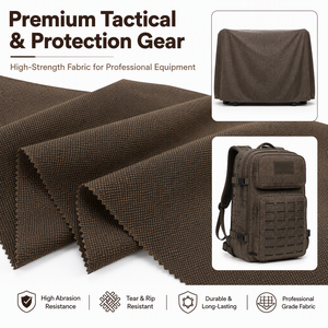 Tessuto Protettivo Personalizzato Anti-Pilling e Resistente agli Strappi, 58% Nylon 32% Aramid Spandex Elasticizzato, Miscela di Kevlar, OEM ODM - Product Image 1