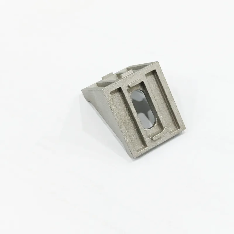 4040 series L bracket made of aluminum alloy used for connecting extrusion aluminum profile