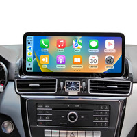 MOOKAKA Pantalla Estéreo para Auto de 12.3 Pulgadas 4K Integrada 1DIN para Mercedes Benz GLE 2015-2018, Reproductor Multimedia de Radio para Auto, Android 15
