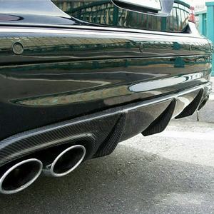 Diffuseur de pare-chocs arrière en fibre de carbone pour <span class=keywords><strong>Mercedes</strong></span> Benz W211 <span class=keywords><strong>E55</strong></span> E63 AMG becquet arrière accessoires de voiture - Product Image 5