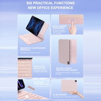 Étui de clavier mécanique magnétique pour iPad avec pavé tactile rétroéclairé RGB compatible iPad 10,9 pouces Vente en gros OEM/ODM/Marque privée
