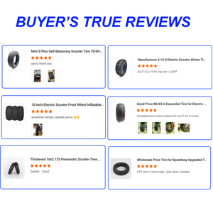 10 roues de <span class=keywords><strong>scooter</strong></span> gonflables solides, durables, imperméables, tout-terrain, de 10 x 3,0 pouces, pour <span class=keywords><strong>scooter</strong></span> électrique Kugoo M4 Zero - Product Image 6