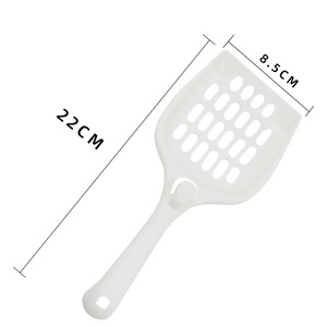 <b>Cat</b> Litter Scoop 22Cm Long Handle PP Material Rectangle Shape For <b>Cat</b> Litter <b>Box</b> Use - Product Image 1