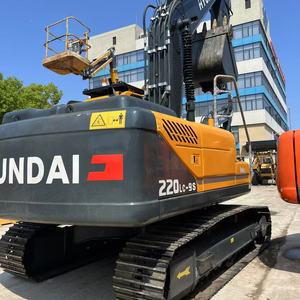 Excavadora usada Hyundai 220lc 225 215 con motor de componente central a buen precio - Product Image 6