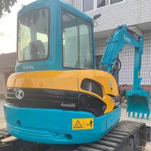 Excavadora compacta de cadenas Kubota KX155 usada, miniexcavadora hidráulica con pocas horas de uso, lista para trabajar - Product Image 4