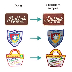 Personalized Logo <strong>Embroidered</strong> <strong>Patch</strong> <strong>Custom</strong> Embroidery <strong>Patch</strong> Customized <strong>Embroidered</strong> Text <strong>Patches</strong> - Product Image 2