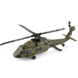 Hélicoptère RC militaire vert Wltoys K170 RTF UH-60L 2.4G 4CH 6 axes avec gyroscope et moteur brushless XK K170 Cadeaux de Noël - Product Image 1