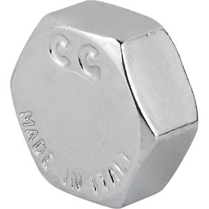 Herramienta de torneado de latón cromado con tapa hembra 1/2 - Product Image 2