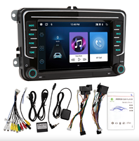 Radio Multimedia para Auto, Reproductor MP5 Estéreo de 2 Din y 7 Pulgadas, Android Auto, Apple CarPlay, Bluetooth, para VW