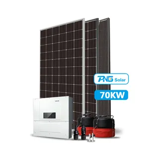 Pinergy 70KW Outdoor Solar Power System High Generating With 25 Years Working Life