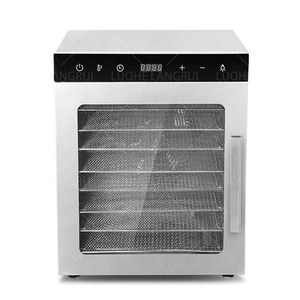 Déshydrateur alimentaire en acier inoxydable à 10 plateaux pour fruits et légumes, équipement de séchage domestique - Product Image 1