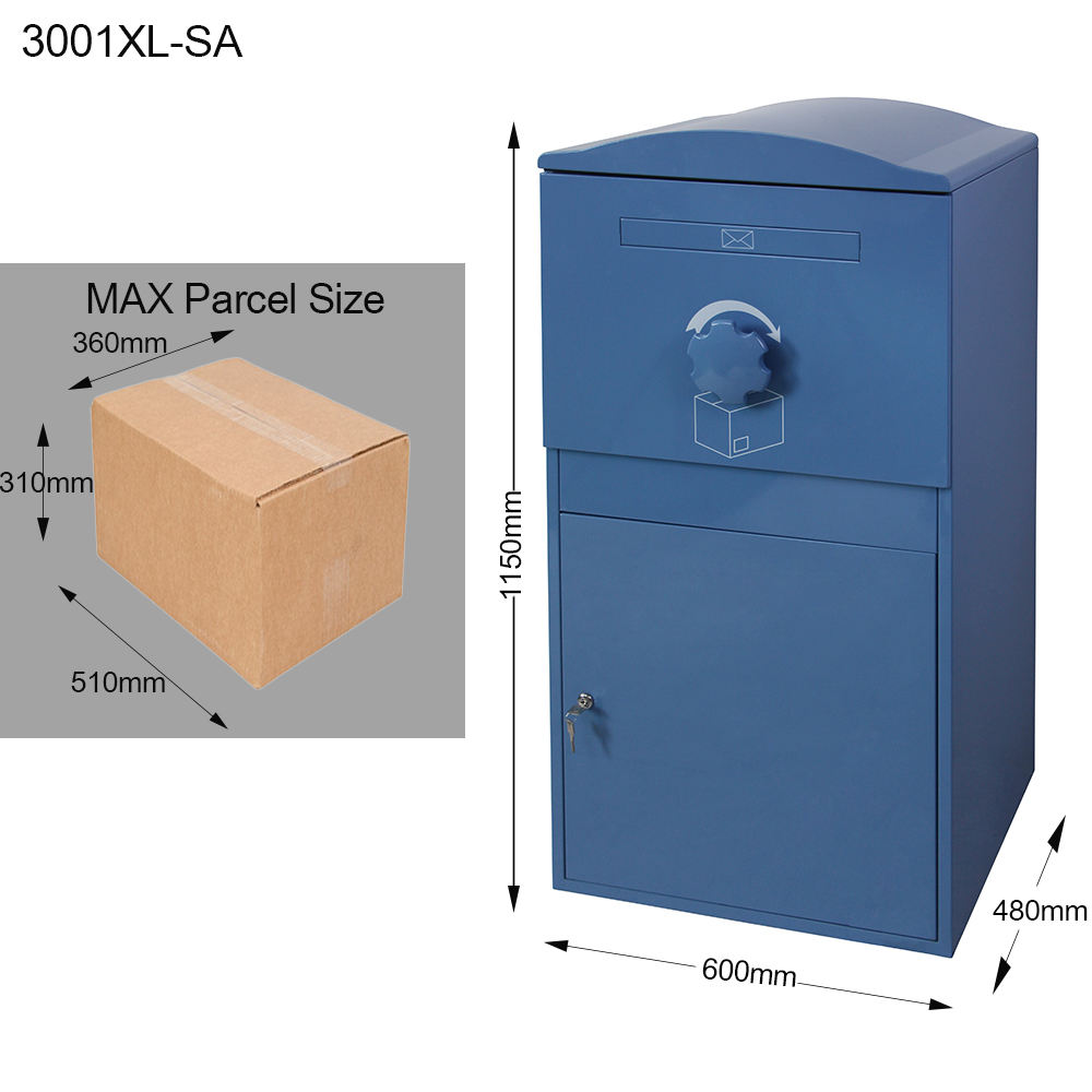 3001V2 Ex-Large Standalone Parcel Drop Box