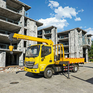 Grue multifonctionnelle montée sur camion, excellente performance, Zoomlion 8-10 tonnes, nouvelle, économique, pour diverses levées industrielles - Product Image 1