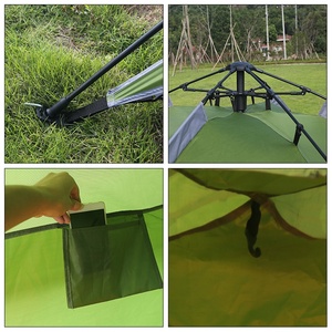 Tende pop-up pieghevoli di lusso leggere tenda da <span class=keywords><strong>campeggio</strong></span> per esterno per famiglie da 4 persone automatica per la <span class=keywords><strong>vendita</strong></span> di <span class=keywords><strong>campeggio</strong></span> - Product Image 4
