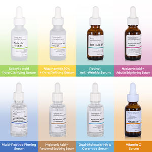 Sérum Visage Hydratant Anti-Âge au Collagène, Vitamine C, Acide Hyaluronique et Niacinamide, Effet Blanchissant, Marque Blanche - Product Image 4