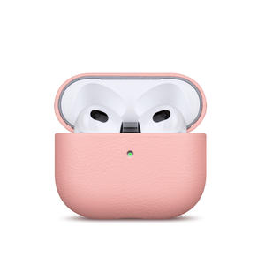 Hochwertige Echt ledertasche für Apple Airpods Pro 2/Pro/<span class=keywords><strong>3</strong></span>/2/1 TWS Pods Cover Kopfhörer-Schutzhülle - Product Image 6