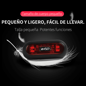 Inserzione Full Face da fabbrica casco da moto ABS Bike luce rigida ricaricabile spia di sicurezza elettronica per moto di sicurezza - Product Image 5