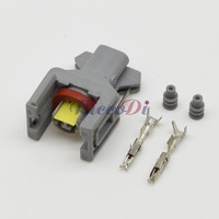 Conector Impermeable VW de 2 Pines 10811963 240PC024S8014 para Audi, Conector de Riel de Combustible para Inyector de Combustible Diésel T15