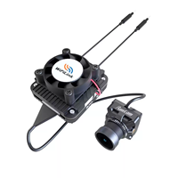 Émetteur FPV numérique RunCam WiFiLink2 OpenIPC 160 °   Refroidissement en aluminium CNC FOV pour avion RC et drone de course FPV