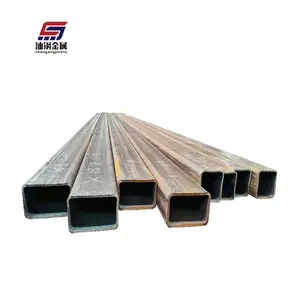Dimensioni 20x20MM scatola acciaio laminato a caldo sezione cava delicata SHS RHS tubo quadrato in acciaio saldato tubo rettangolare in acciaio