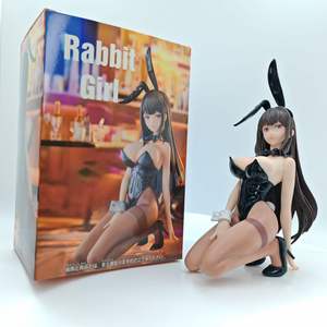 Wowei - Figura de <span class=keywords><strong>Anime</strong></span> de Conejita de PVC de 18 cm, Modelo Feina Arrodillada, Juguetes, Uniforme de Belleza, Decoración de Coche, Embalaje en Caja de Color para Adultos - Product Image 5