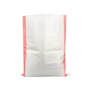 Новые пластиковые тканые мешки 50 фунтов, 50 кг, новые пустые рисовые мешки для продажи