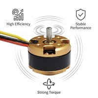 Moteur CC sans balais 1806 3V-12V haute vitesse (12800 tr/min) Outrunner pour avion RC, drone, bateau, ventilateur, pompe de gonflage, outils électriques OEM