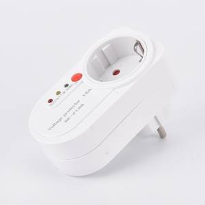 Protector de Voltaje y Corriente Compacto de 120V AC220V Ajustable de 16A con Enchufe Europeo, 60Hz, Protección para Refrigerador - Product Image 4