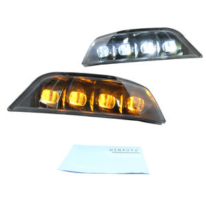 Usine Led <span class=keywords><strong>Feux</strong></span> Diurnes LED DRL Avec Clignotant Lumière Jaune Pour <span class=keywords><strong>Mustang</strong></span> 2015 <span class=keywords><strong>2016</strong></span> 2017 - Product Image 2