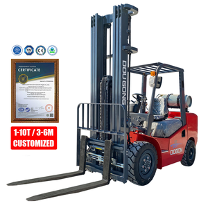 Montacargas Pequeño de Combustible Dual (GLP/Gasolina) Más Vendido, de 1.5, 2, 2.5, <span class=keywords><strong>3</strong></span> y <span class=keywords><strong>3</strong></span>.5 Toneladas, Mini Montacargas a Gasolina con Altura de Elevación de <span class=keywords><strong>3</strong></span>-6m - Product Image 1