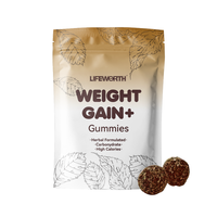 Lifeworth Private Label Le gain de poids rapide améliore l'appétit Supplément Gommes pour les femmes Augmenter le dosage de la poudre de poids pour les adultes