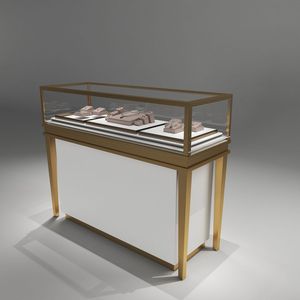Vitrine à bijoux en verre de luxe avec éclairage LED et système de verrouillage pour l'affichage de bijoux en magasin - Product Image 2