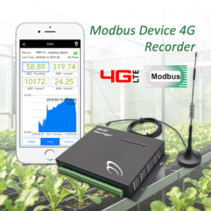 Dispositivo Modbus, Registrador 4G, Registrador de Datos de Temperatura 4G Interno con Interfaz Rs485, Monitoreo Ambiental - Product Image 1