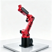 Bras robotique servo-électrique de haute précision avec PLC et boîte de vitesses, charge utile de 5 kg, rayon de 930 mm, pour préhension et placement, protection IP65