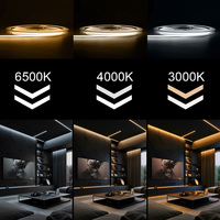 Mini bande LED COB 3000K 4000K 6500K à découpe libre 3mm 4mm 5mm