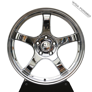 Nouveau M2 M3 en aluminium forgé 17-21 pouces roues de voiture 5x120 5x114.3 largeur 98mm GT roues Deep Dish Chrome brossé jantes transparentes 4 pièces - Product Image 5