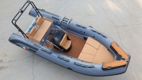 Bateau gonflable géant à nervures en PVC, écologique et durable