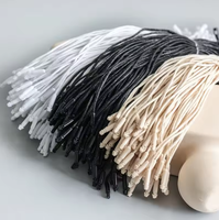 Étiquette de vêtements corde chaîne tablettes suspendues pour vêtement sac cartes bricolage étiquettes accessoires Snap Lock broche boucle cravate attaches ligne