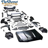 Kit de Conversión para Mercedes-Benz C260 a AMG C63, Parachoques, Faros LED, Guardabarros, Capó y Alerón; Fácil de Instalar