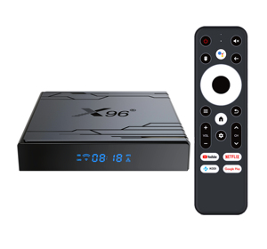 X96 <span class=keywords><strong>NEX</strong></span> 4G32G Amlogic S905Y5 DDR4 BT5.0 WIFI6 Quad Core ARM Cortex-A55 CPU Android 14 4K BOX  Boîtier décodeur réseau - Product Image 1