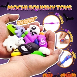 Calendrier de l'Avent Halloween 2026 – Nouvelle Boîte Mystère Transfrontalière en Tissu Velours au Design Effrayant – Cadeau - Product Image 4