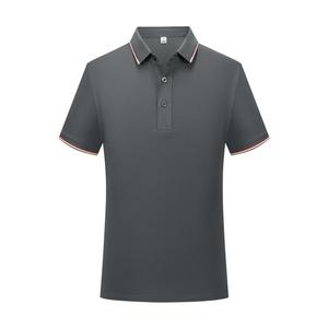 कारखाने की आपूर्ति पुरुषों के लिए पुरुषों की पोलो शर्ट शॉर्ट आस्तीन पोलो पुरुषों के लिए आकस्मिक लोचदार सांस के अनुकूल अनुकूल स्लिम फिट ठोस शर्ट - Product Image 1