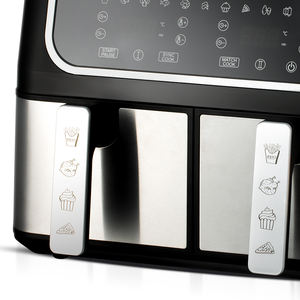 Nueva llegada <span class=keywords><strong>de</strong></span> RAF 5L, freidora <span class=keywords><strong>de</strong></span> aire doble, horno con pantalla Digital, freidora <span class=keywords><strong>de</strong></span> aire inteligente con dos cestas independientes - Product Image 6