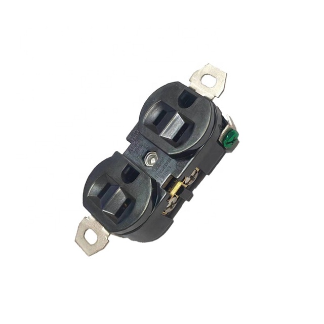 NEMA 5-15R Standard Duplex Receptacle Outlet Wholesale America Standard Us Socket Electrical Socket