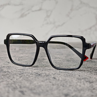 2024 Lunettes optiques en acétate de stratification à la mode Montures de lunettes populaires dans des formes et des couleurs attrayantes