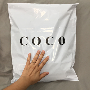 Bolsa de Correo de Polímero Biodegradable y Reciclable con Logotipo Impreso Personalizado, Bolsa de Embalaje para Ropa y Zapatos - Product Image 3