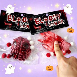 Juguete Antiestrés de Silicona de Halloween, el Más Vendido para Bromas, Cabeza de Calabaza, Descompresión, Ventilación, Divertido Juguete de Apretar Sangriento - Product Image 2