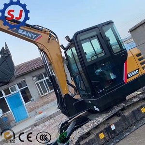 Miniexcavadora SANY SY55C Usada |   Excavadora de cadenas de 5 toneladas |   Excavadora Hidráulica Compacta con Motor Isuzu en Venta - Product Image 6