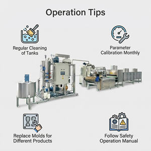 Máquina de Producción de Caramelos de Gelatina Vegetal Sin Vitaminas con Forma de Ositos de Goma, Línea de Producción de Dulces en China - Product Image 6